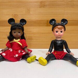 2004 Madame Alexander Disney Dolls | Wendy as Minnie & Mickey Boy Collectible